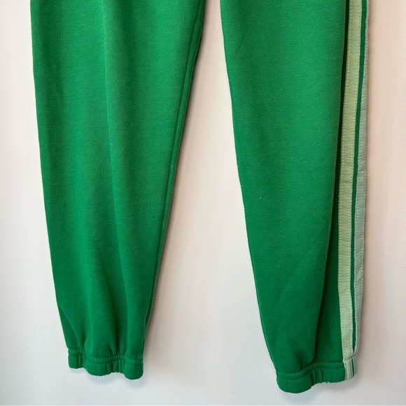 Aviator Nation 5 Stripe Sweatpants Green Size Extra Small - Picture 4 of 12